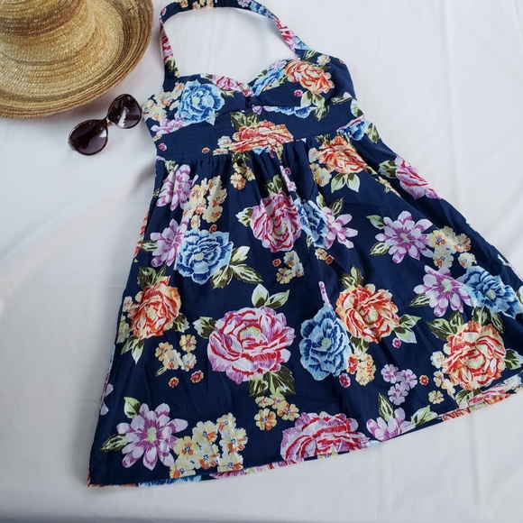 City Triangles Dresses & Skirts - City Triangles Backless Floral Dress sz7